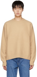 Wooyoungmi Beige Diagonal Sweater