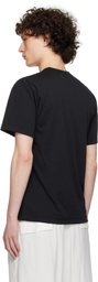 Comme des Garçons Homme Plus Black Polyester Piqué Long Longsleeve T-shirt