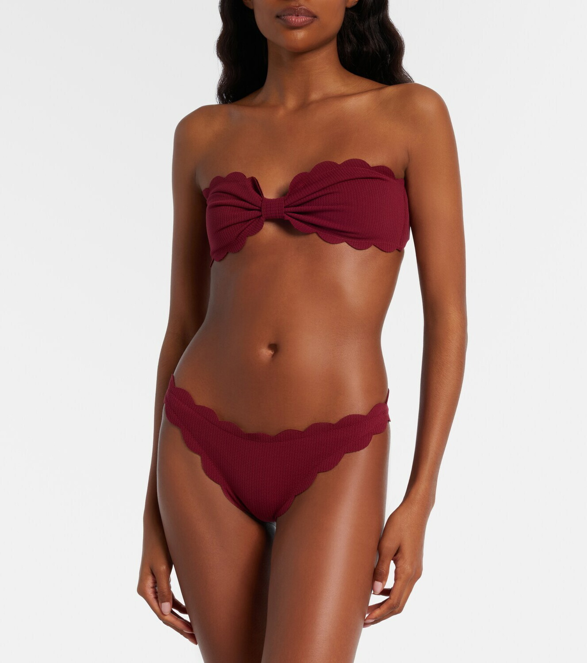 Marysia Antibes scalloped bikini bottoms