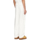 Off-White White Vintage Cotton Cargo Pants