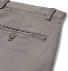 Club Monaco - Connor Slim-Fit Cotton-Twill Chinos - Anthracite