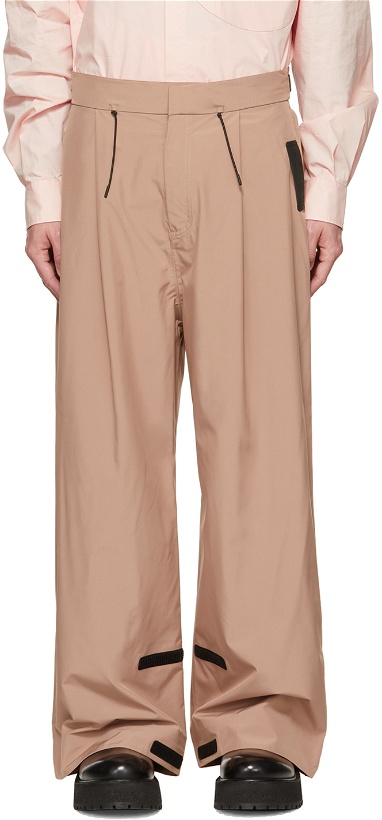 Photo: A. A. Spectrum Brown Cyclo Trousers
