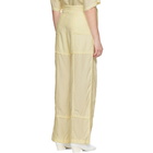 JW Anderson Beige Panelled Trousers