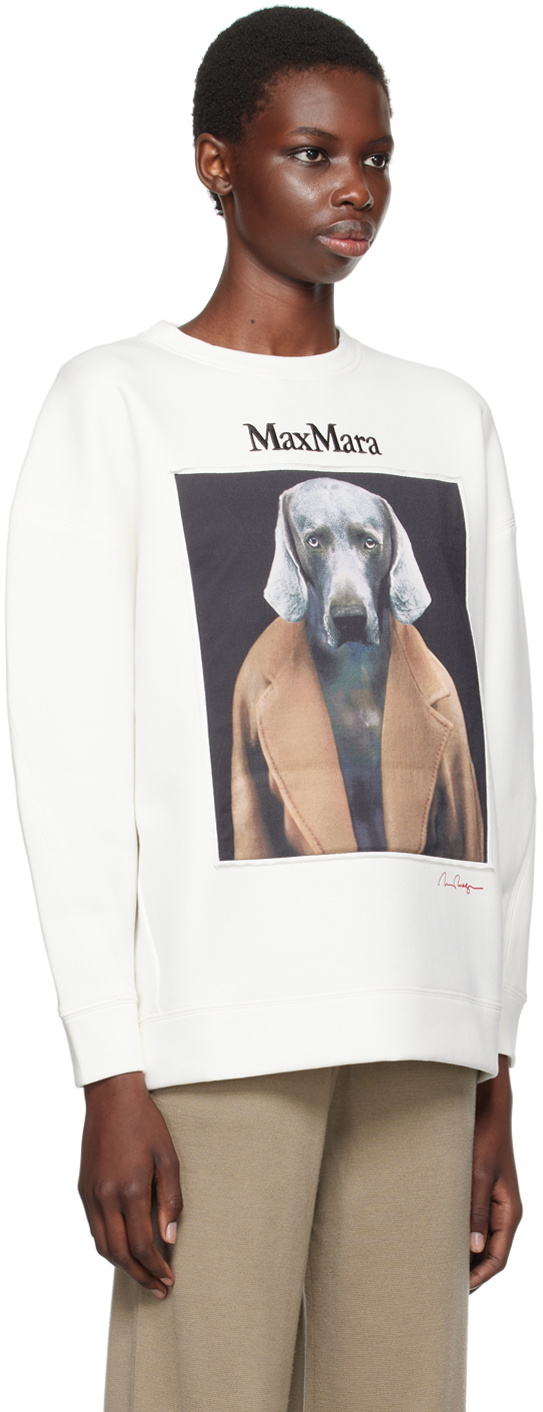 Max Mara Off-White Bacco Sweatshirt