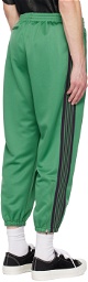 NEEDLES Green Zipped Track Sweatpants