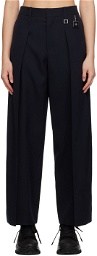 Wooyoungmi Navy Charm Trousers