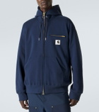 Sacai x Carhartt cotton jersey hoodie