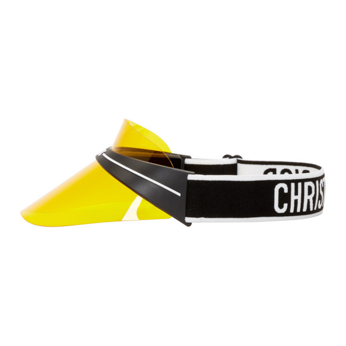 Dior Yellow DiorClub1 Visor
