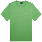 Dime Men's Classic Small Logo T-Shirt in Kelly Green