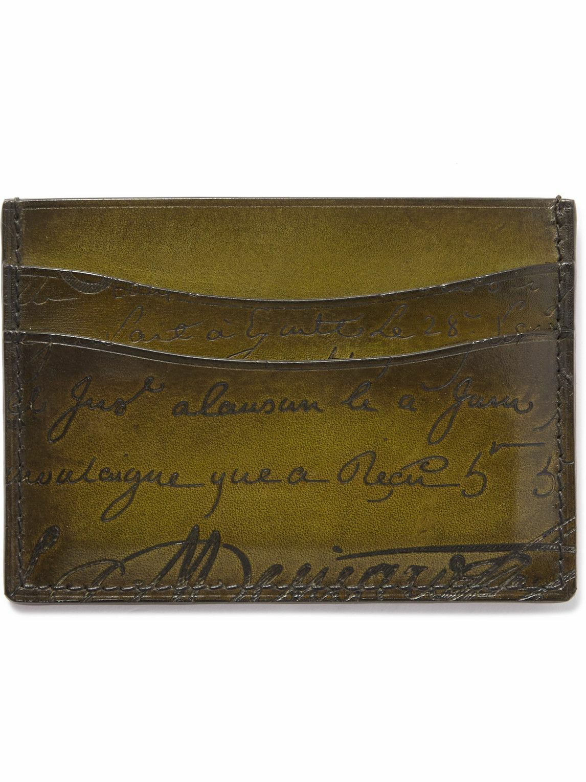 Photo: Berluti - Bambou Neo Scritto Venezia Leather Cardholder