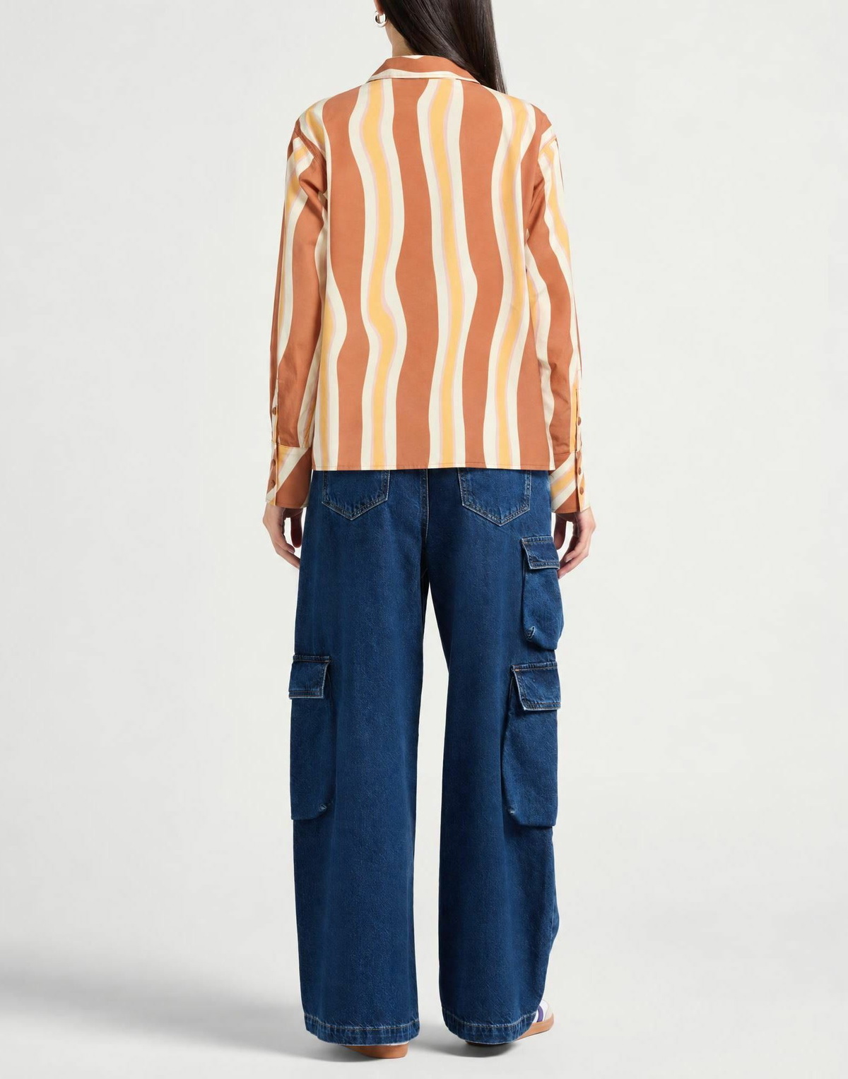 Napapijri G-anions Ls W Womens Shirt Rust