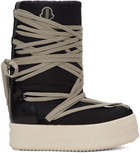 Rick Owens Black Moncler Edition Big Rocks Boots