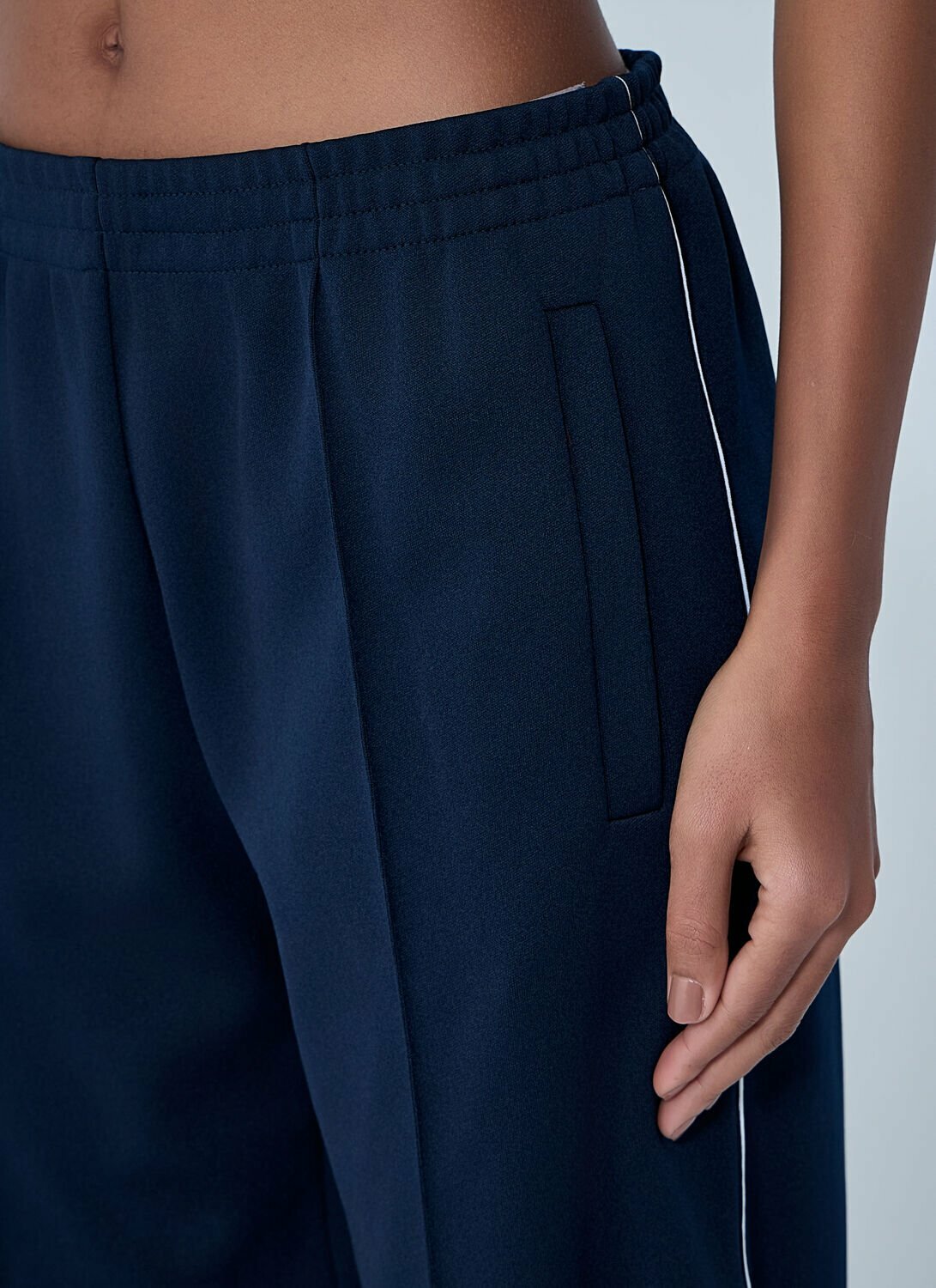 Miu Miu Elasticated Wide-Leg Pants