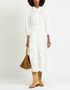 Maje Womens Maxi dress in White