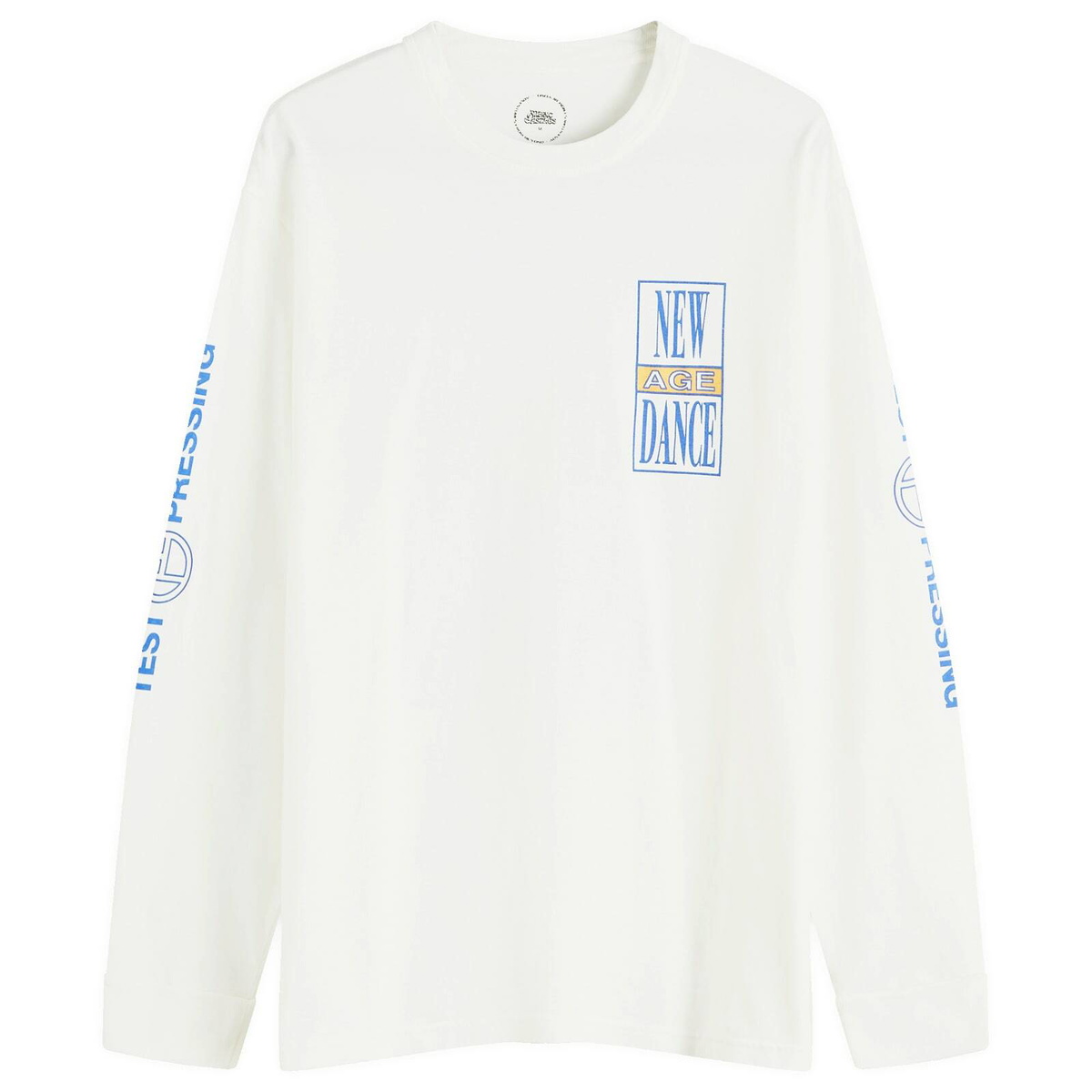 Magic Castles Men's New Age Long Sleeve T-Shirt in Off White