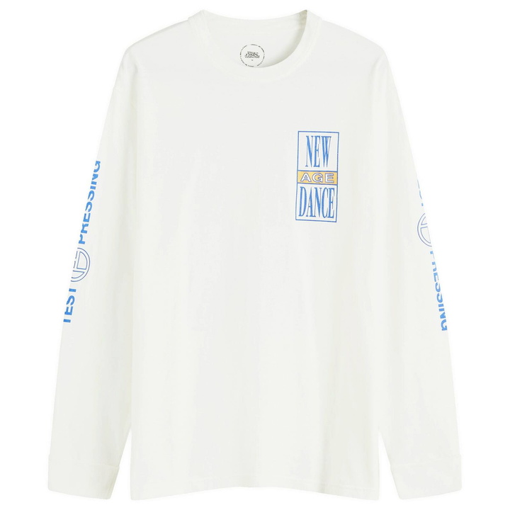 Photo: Magic Castles Men's New Age Long Sleeve T-Shirt in Off White