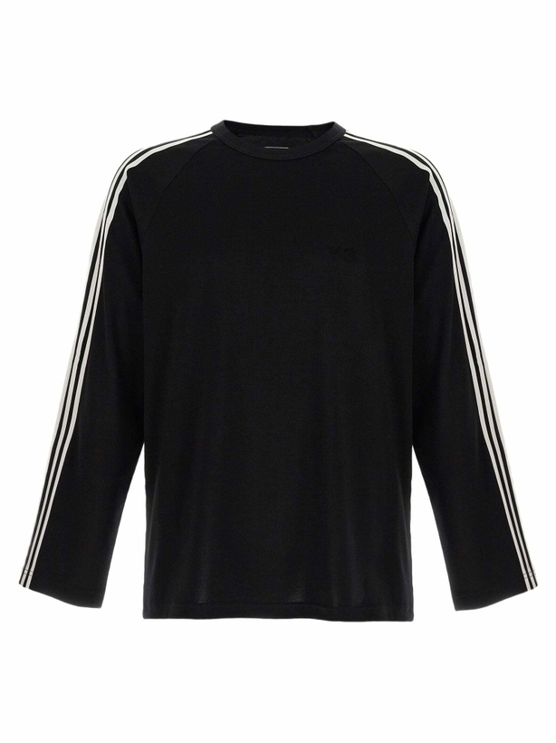 Photo: y-3 Long Sleeve Tee 3-stripes T-shirt