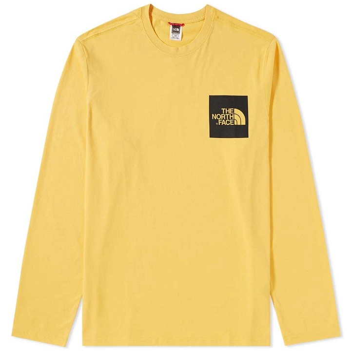 Photo: The North Face Long Sleeve Fine Tee Yellow