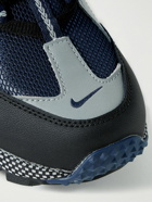Nike - Air Humara QS Leather-Trimmed Mesh Sneakers - White