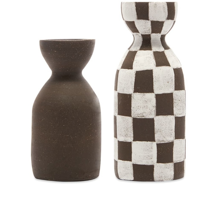 Photo: Mellow Ceramics Bud Vase & Candle Holder Set
