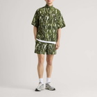 Malbon Men's Pine Inkwash Windshirt in Olive Inkwash