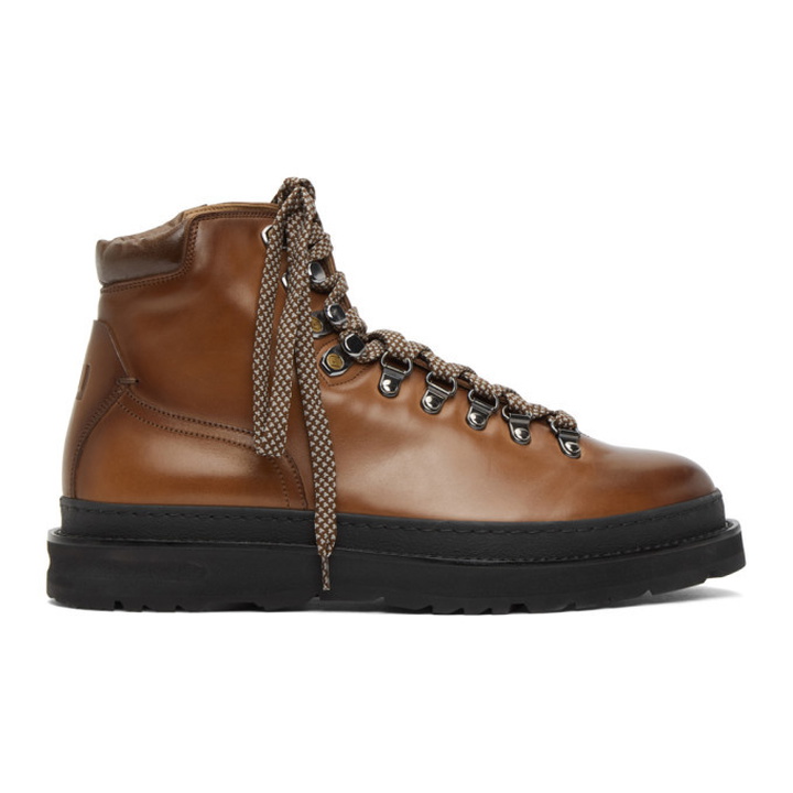 Photo: Dunhill Brown Traverse Boots