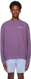 Sporty & Rich Purple 'HWCNY' Sweatshirt