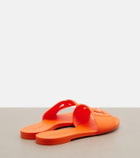 Dolce&Gabbana DG rubber slides