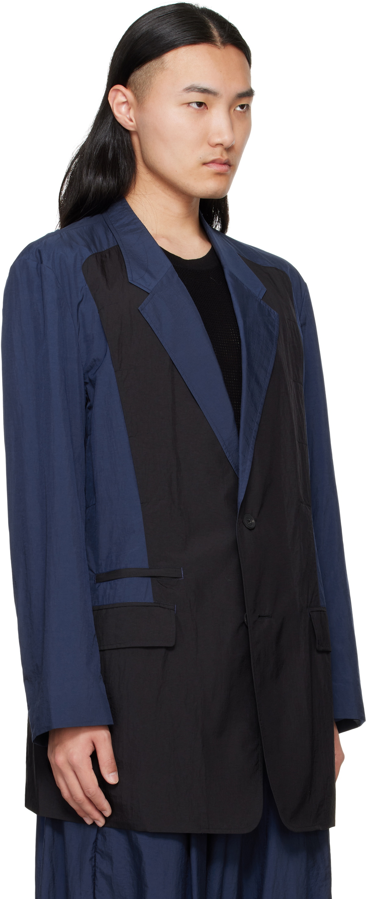Y-3 ULTRALIGHT NYLON BLAZER COAT
