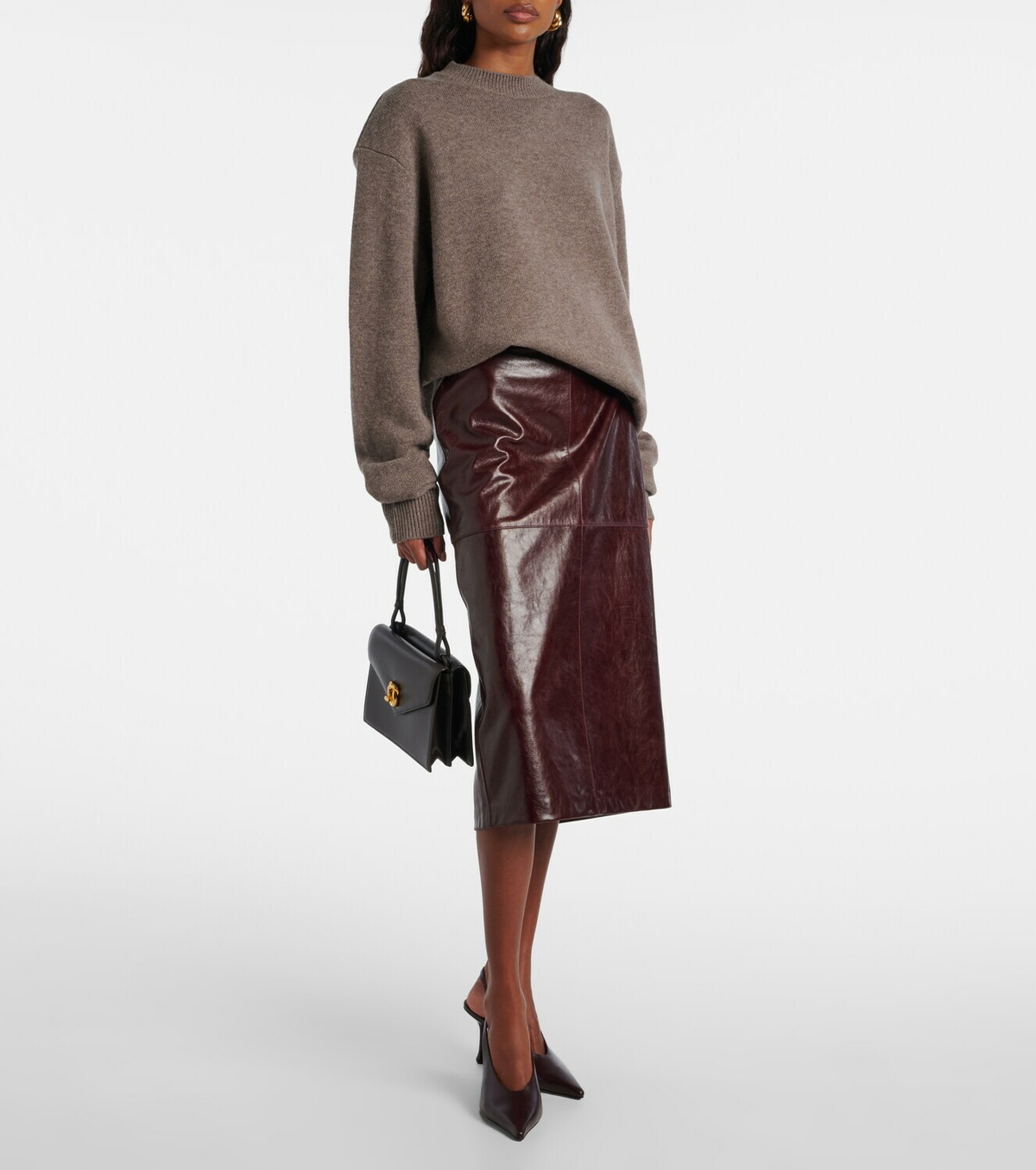 The Frankie Shop Rafaela wool and cashmere sweater