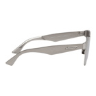 Bottega Veneta Silver Aluminum Sunglasses