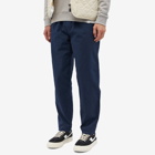 Folk Men's Ripstop Drawcord Assembly Pant in Soft Navy Ripstop