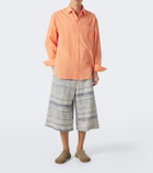 Loewe Checked cotton-blend shirt