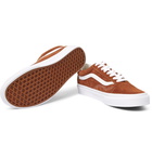 Vans - Old Skool Leather-Trimmed Suede Sneakers - Men - Brown