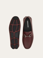 Ferragamo Mens Gancini ornament driver in Red
