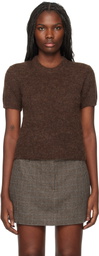 The Garment Brown Verbier Mini Sweater
