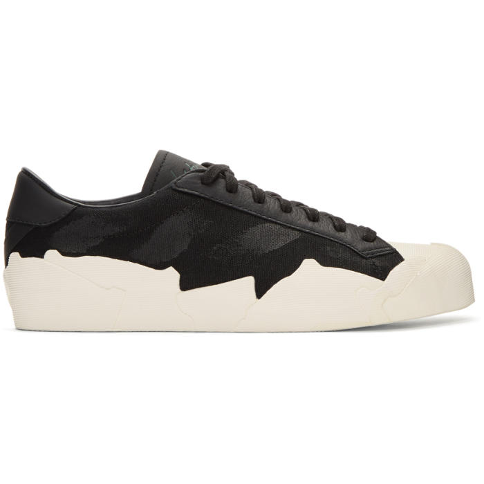 Yohji Yamamoto Black Takusan Sneakers Yohji Yamamoto