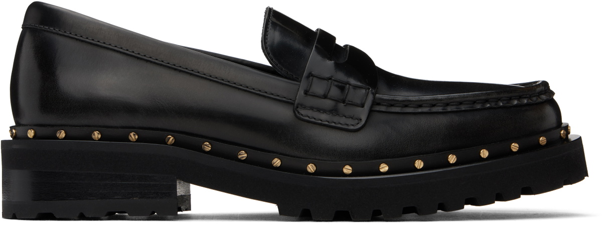 Golden Goose Black Chunky Loafers