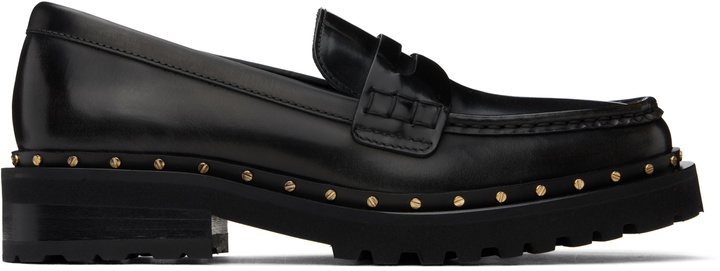 Photo: Golden Goose Black Chunky Loafers