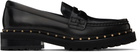 Golden Goose Black Chunky Loafers