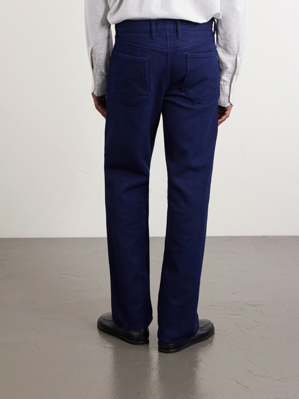 Blue Blue Japan - Sashiko Straight-Leg Jeans - Blue