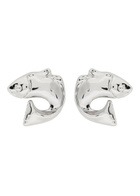 Jacquemus Les Boucles Poisson Fish Drop Earrings - Silver - One Size