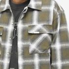 Represent Men's Flannel Shirt in Olive