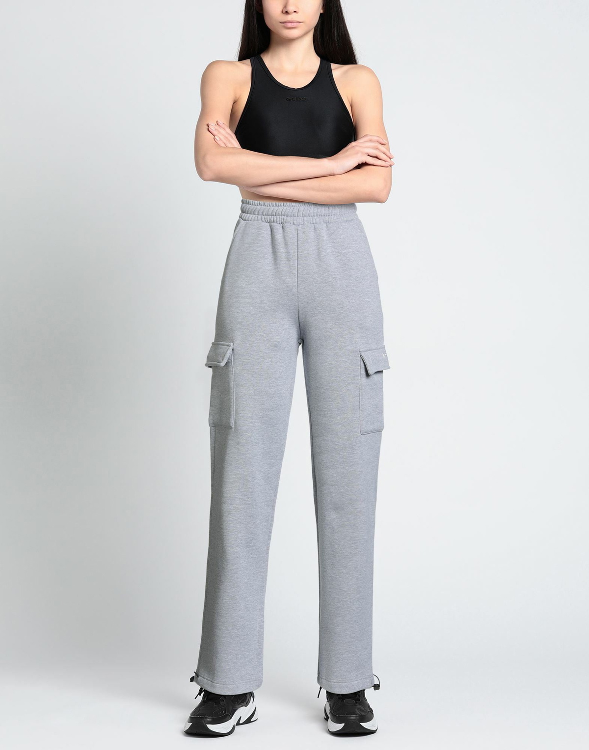 Shoe Womens Pants in Grey