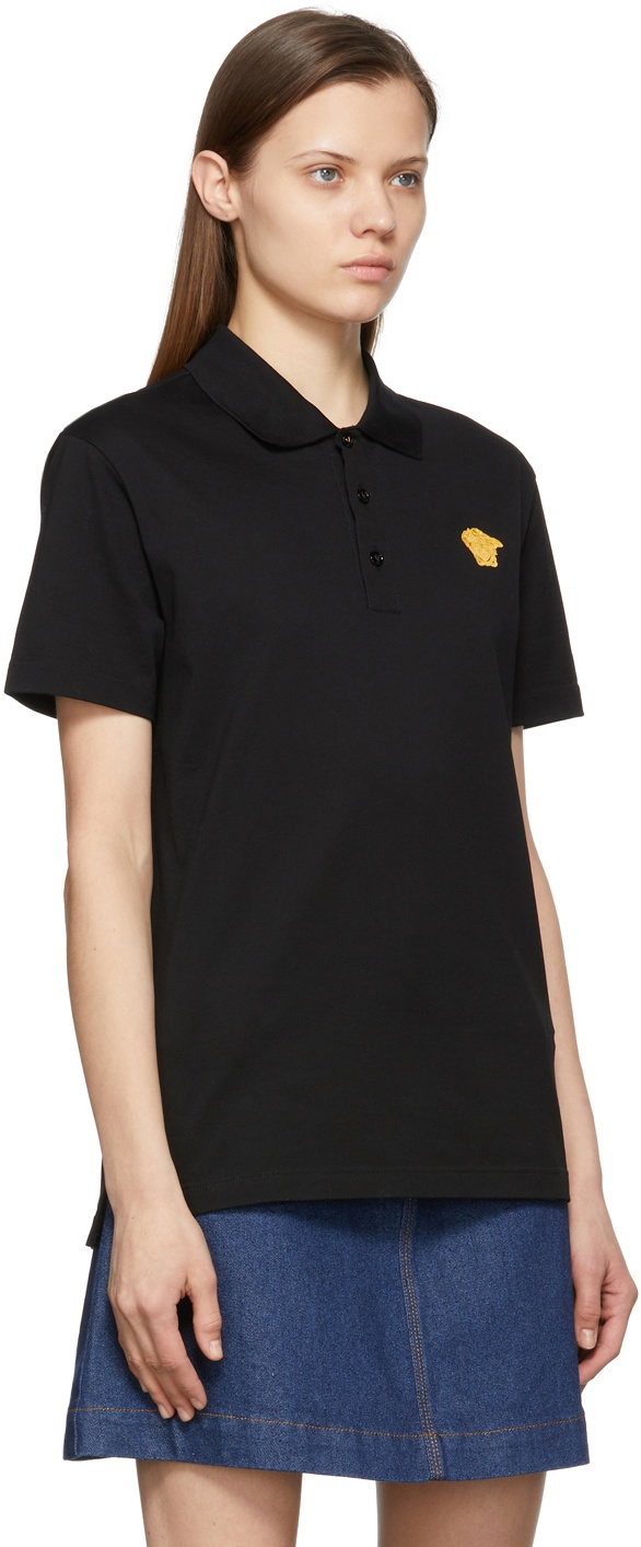 Versace Black Medusa Polo