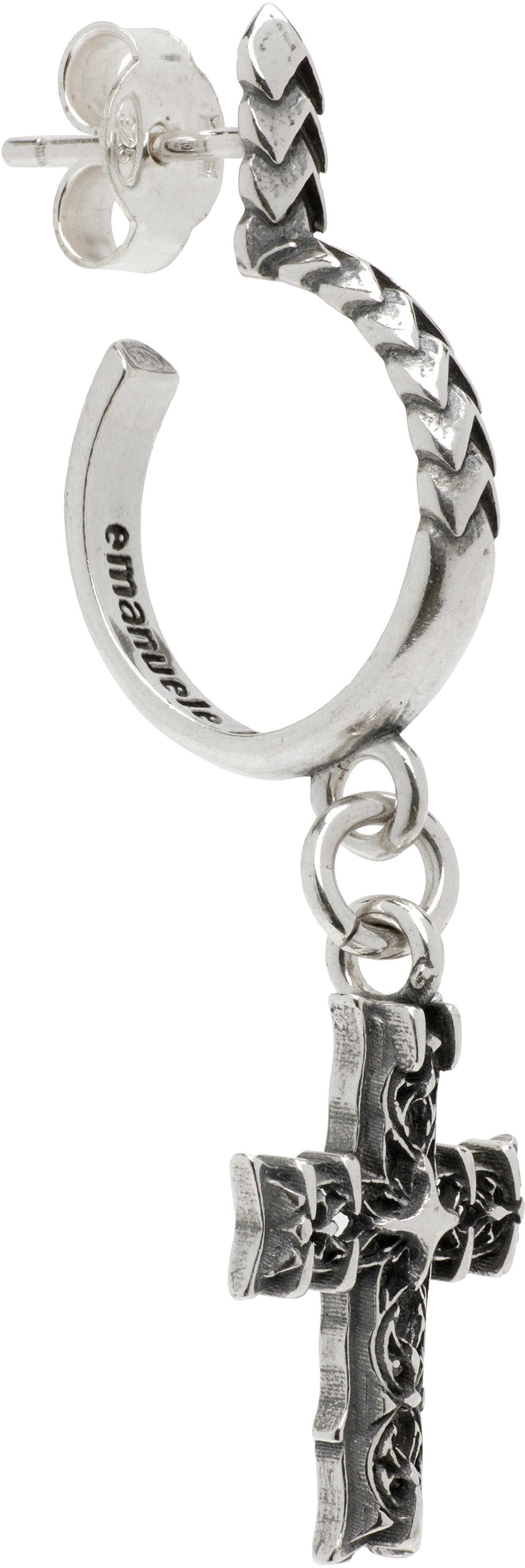 Emanuele Bicocchi Reissue Notre-Dame Cross Single Earring