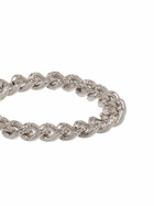 SHAY 18K White Gold Baby Link Diamond Ring