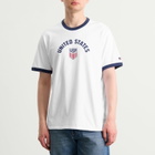 Levi's Men's USA Retro Ringer T-Shirt in White