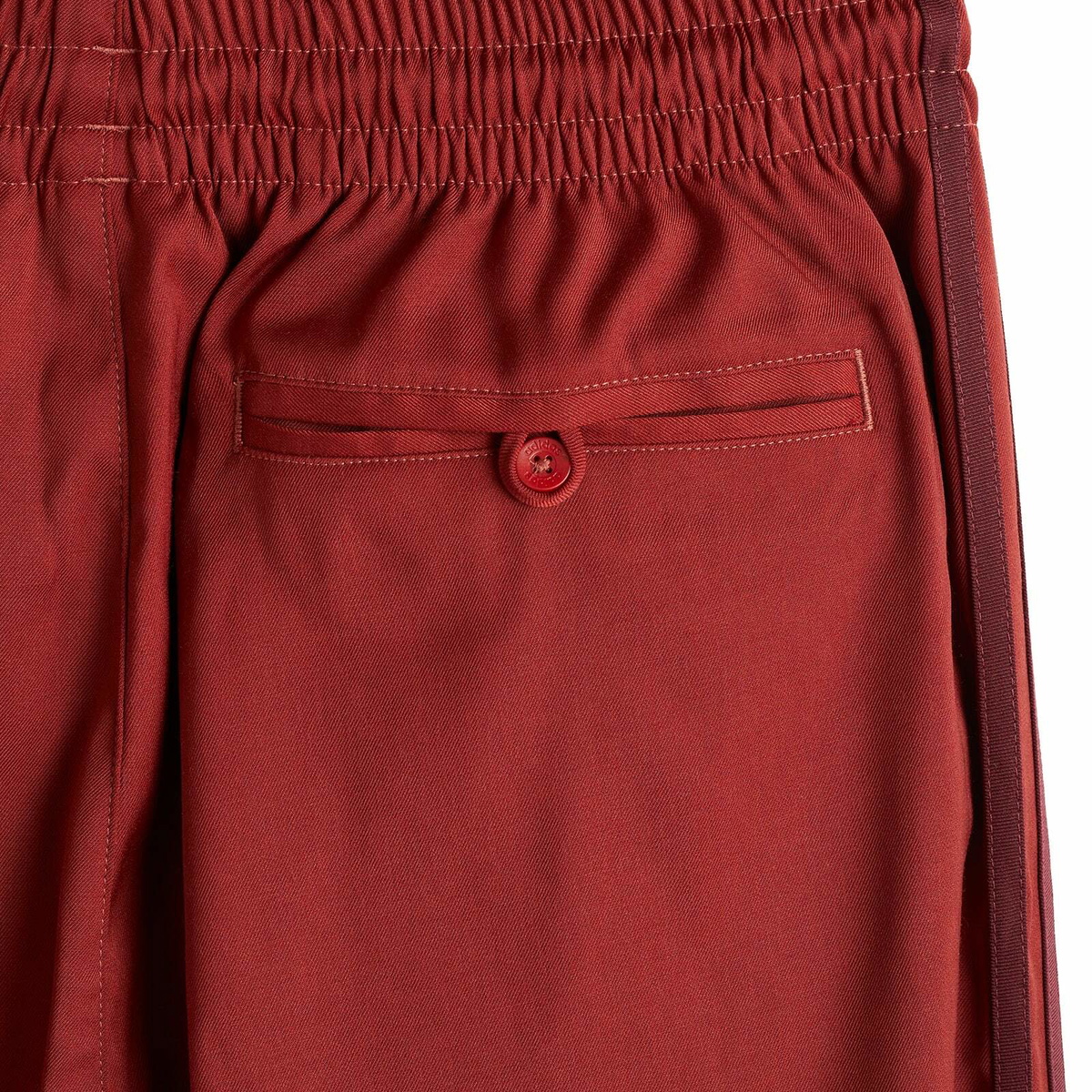 Adidas Baggy Track Pant in Preloved Ruby