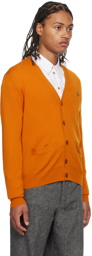 Vivienne Westwood Orange Buttoned Cardigan